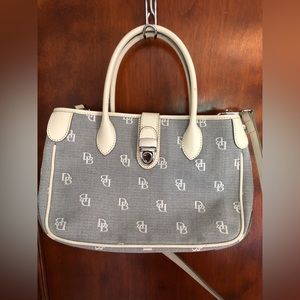 Dooney & Bourke black and white purse